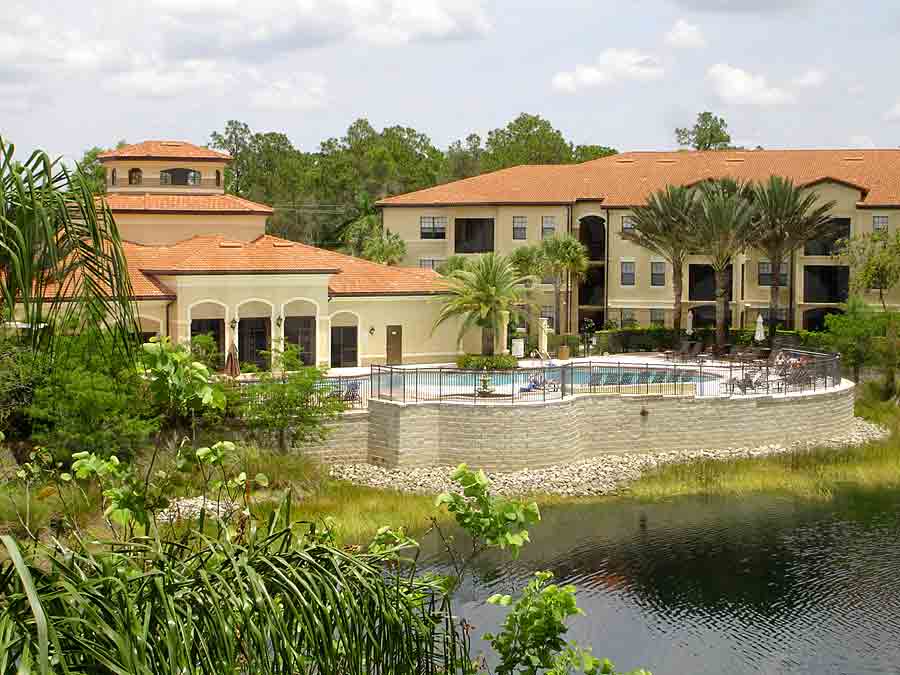 POSITANO PLACE Community Pool and Clubhouse